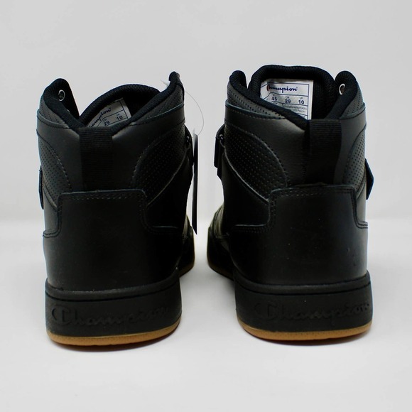 *NEW* Champion Arena Power HI Black Lifestyle Sneakers Black/Gum Size 11 - Picture 3 of 9